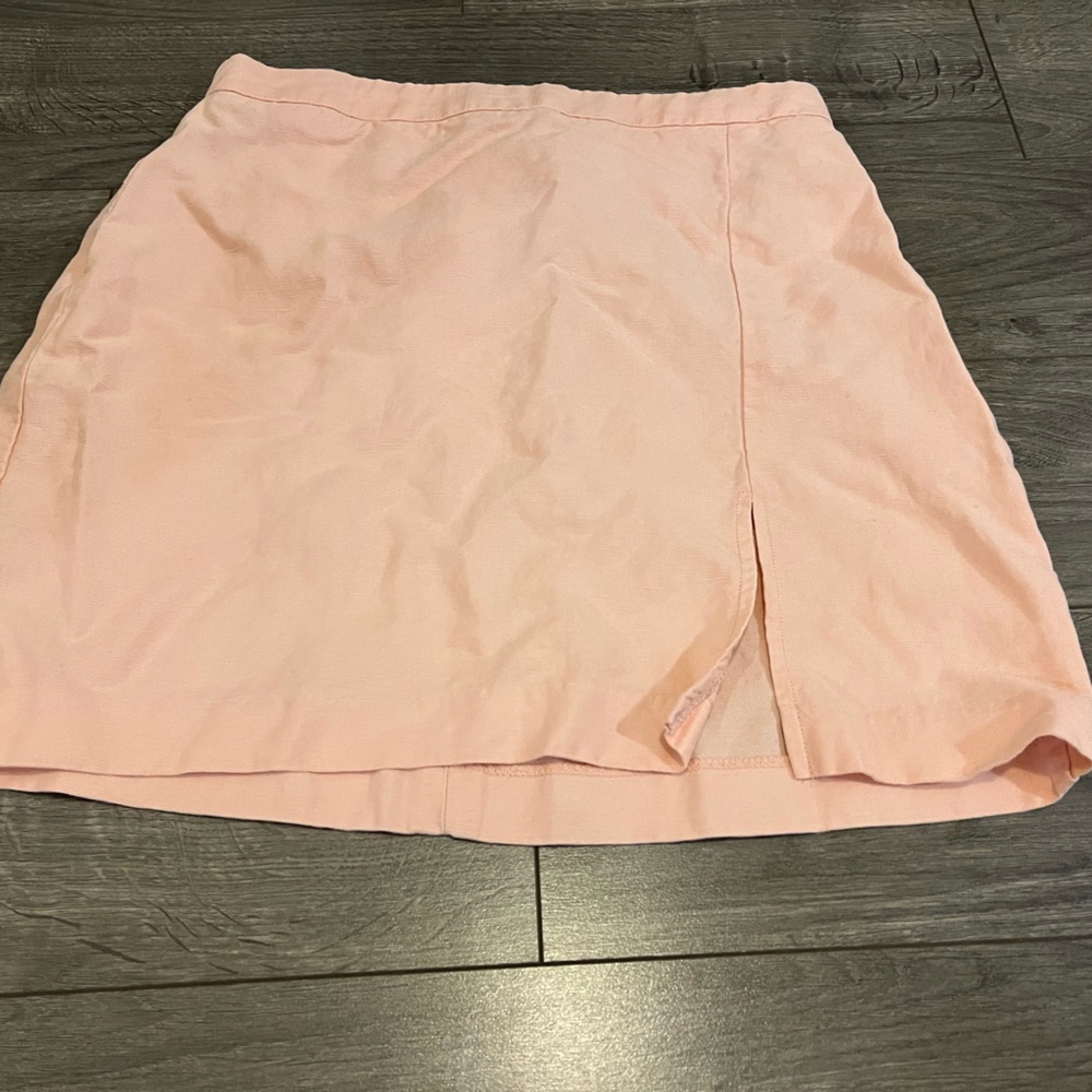 Aritzia linen skirt